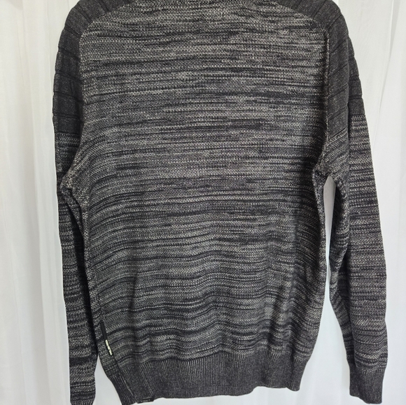 Projek Raw Long Sleeve 1/4 Zip Pullover In Grey And Black Size Medium - Picture 6 of 8